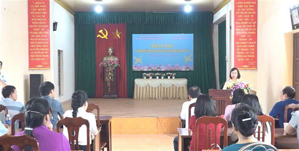 Khai mạc chỉ đạo điểm hoạt động văn hoá, văn nghệ tại thôn Lạc Dục