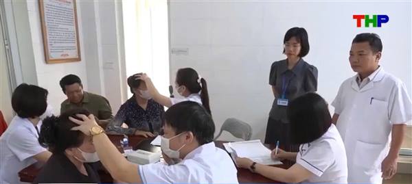 Trạm y tế xã Đại Sơn chăm sóc sức khoẻ cho người cao tuổi