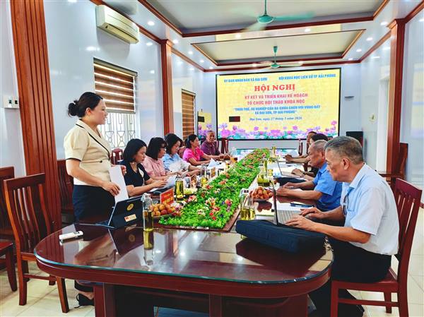 Xã Đại Sơn triển khai kế hoạch tổ chức Hội thảo khoa học về Bà Chúa Chén