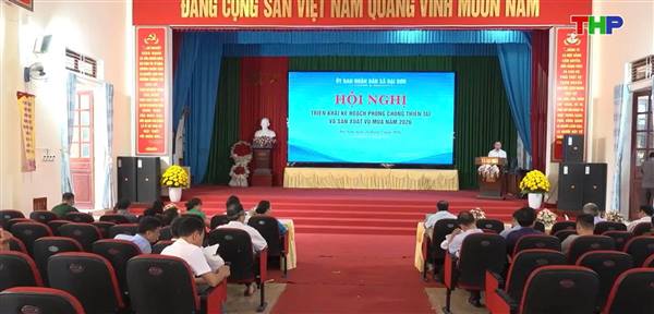 xã Đại Sơn triển khai sản xuất vụ mùa năm 2026