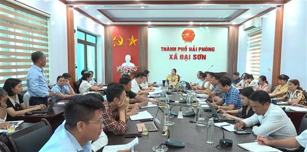 Đảng ủy xã Đại Sơn tập trung lãnh đạo nhiệm vụ tháng 6/2026