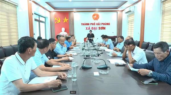 Đại Sơn tập huấn kỹ thuật hộ đê và phòng, chống thiên tai năm 2026