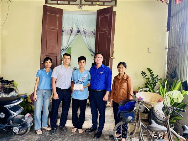 xã Đại Sơn tiếp sức cho trẻ em có hoàn cảnh khó khăn vươn lên trong cuộc sống