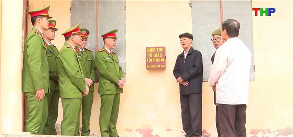 Công an xã Đại Sơn tăng cường bảo đảm an ninh trật tự ở cơ sở