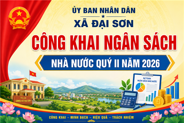 QUYẾT ĐỊNH 
Về việc công khai số liệu thực hiện dự toán ngân sách  
nhà nước quý II năm 2026 