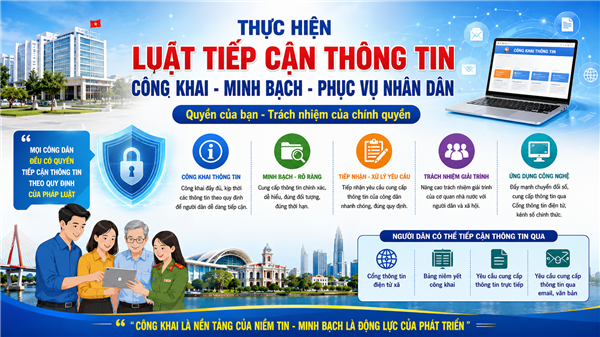 Xã Đại Sơn triển khai thi hành Luật Tiếp cận thông tin, nâng cao tính công khai, minh bạch trong hoạt động của chính quyền
