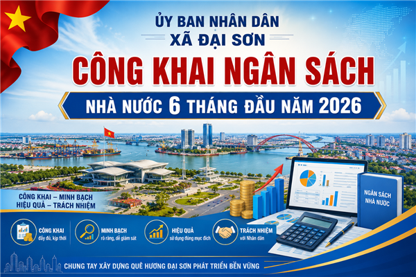 QUYẾT ĐỊNH 
Về việc công khai số liệu thực hiện dự toán ngân sách  
nhà nước 6 tháng đầu năm 2026