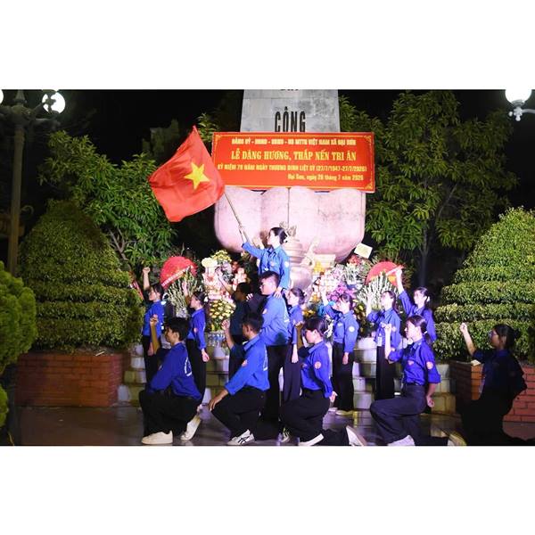 Màu áo xanh Khát Vọng Trẻ để lại nhiều dấu ấn tại xã Đại Sơn