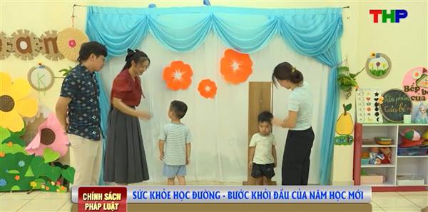 Sức khoẻ học đường - Bước khởi đầu của năm học mới