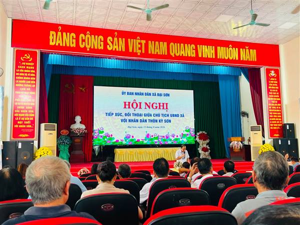Đại Sơn tổ chức đối thoại trực tiếp với cán bộ và Nhân dân thôn Kỳ Sơn