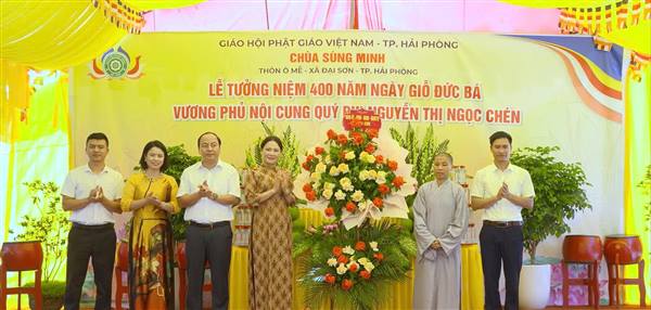 Lễ tưởng niệm 400 năm ngày mất Quý phi Nguyễn Thị Ngọc Chén