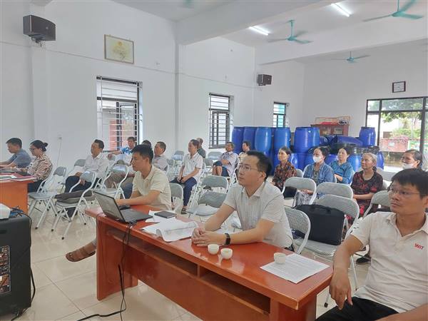 Đại Sơn: Nhân dân đồng thuận hiến đất thực hiện dự án nâng cấp, mở rộng đường trục xã
