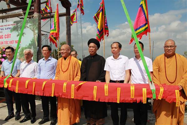 Lễ An Vị Long Cốt Nhà Thờ Các Anh Hùng Dân Tộc Việt Nam Tại Chùa Tháp Tường Long