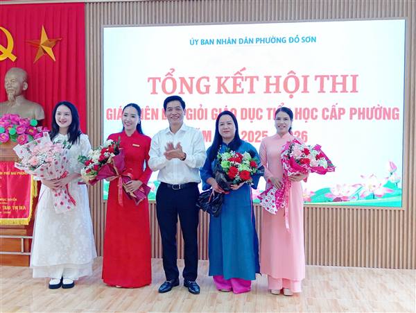 Bế mạc Hội thi Giáo viên dạy giỏi cấp Tiểu học phường Đồ Sơn năm học 2025–2026