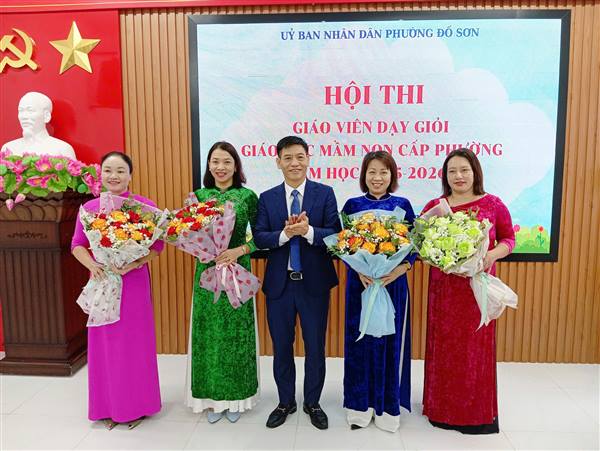 KHAI MẠC HỘI THI GIÁO VIÊN DẠY GIỎI GIÁO DỤC MẦM NON PHƯỜNG ĐỒ SƠN NĂM HỌC 2025–2026
