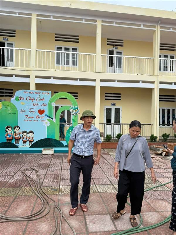 PHƯỜNG ĐỒ SƠN CHỦ ĐỘNG TRIỂN KHAI PHÒNG CHỐNG BÃO SỐ 3 ĐẾN CÁC CƠ SỞ GIÁO DỤC TRÊN ĐỊA BÀN