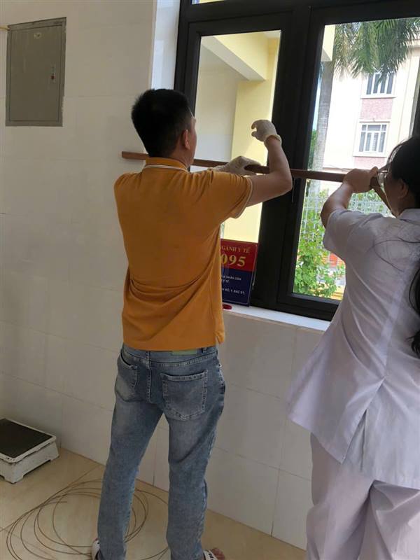 PHƯỜNG ĐỒ SƠN TĂNG CƯỜNG CÔNG TÁC PHÒNG, CHỐNG BÃO SỐ 3 (WIPHA) TẠI CÁC CƠ SỞ Y TẾ