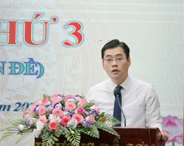 KỲ HỌP THỨ 3 (KỲ HỌP CHUYÊN ĐỀ) HỘI ĐỒNG NHÂN DÂN PHƯỜNG KHÓA I, NHIỆM KỲ 2021 - 2026