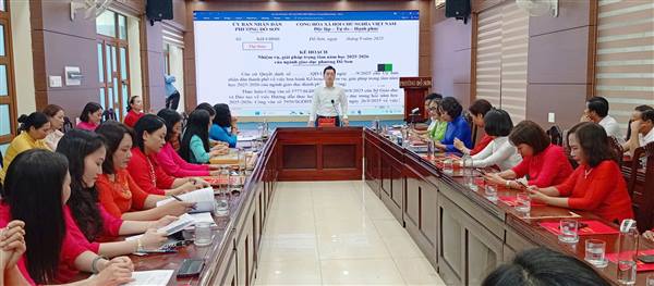 PHƯỜNG ĐỒ SƠN TỔ CHỨC HỘI NGHỊ TRIỂN KHAI NHIỆM VỤ NĂM HỌC 2025-2026