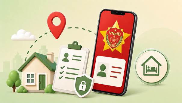Cách thông báo lưu trú trên VNeID khi có người ở lại qua đêm
