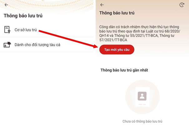 Cách thông báo lưu trú trên VNeID khi có người ở lại qua đêm - 3