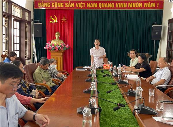  UBND phường Đông Hải họp xin ý kiến về quy hoạch và tác động môi trường Dự án “Phát triển thành phố Hải Phòng thích ứng với biến đổi khí hậu” 