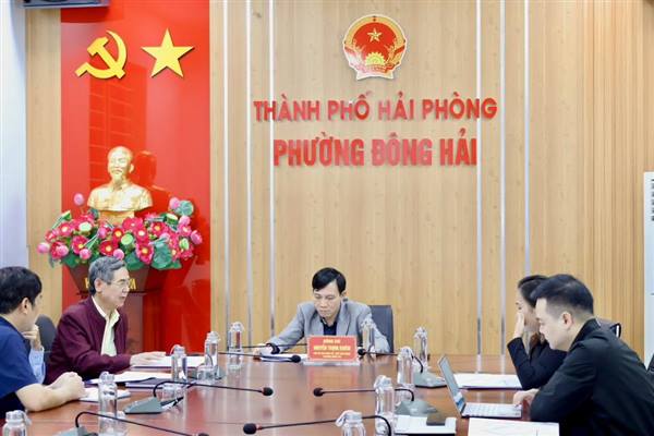 Thành phố đồng ý chủ trương đầu tư xây dựng dãy nhà lớp học trường Tiểu học và THCS Đông Hải 2