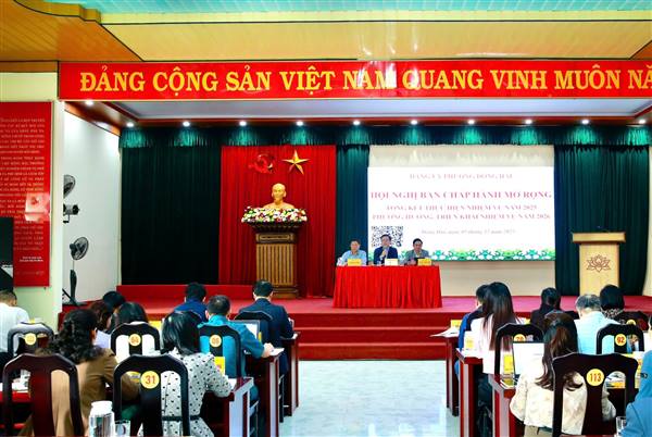 HỘI NGHỊ BAN CHẤP HÀNH ĐẢNG BỘ PHƯỜNG ĐÔNG HẢI LẦN THỨ 3 – XÁC ĐỊNH NHIỆM VỤ TRỌNG TÂM NĂM 2026