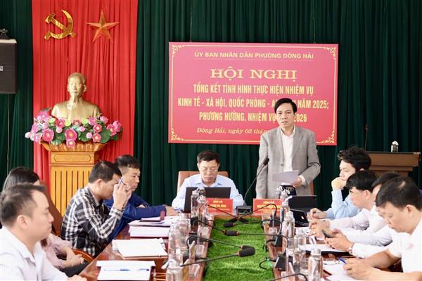 ĐÔNG HẢI GIỮ VỮNG ỔN ĐỊNH - PHÁT TRIỂN KINH TẾ XÃ HỘI, QUỐC PHÒNG AN NINH- THU NGÂN SÁCH VƯỢT 264%- TẬP TRUNG CÔNG TÁC BẦU CỬ & CẢI CÁCH HÀNH CHÍNH NĂM 2026