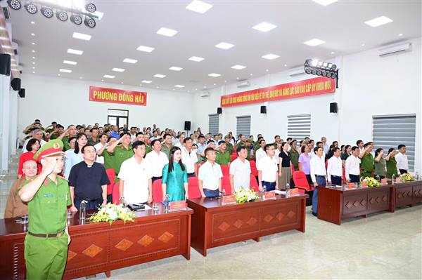 NGÀY HỘI TOÀN DÂN BẢO VỆ AN NINH TỔ QUỐC PHƯỜNG ĐÔNG HẢI
