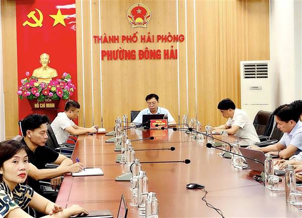  Phường Đông Hải tham gia hội nghị tập huấn ứng dụng trí tuệ nhân tạo trong công tác Đảng
