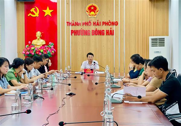  Phường Đông Hải -Chính quyền trách nhiệm, 4/5 hộ dân đồng thuận phương án bồi thường, tái định cư dự án Trường Mầm non Đông Hải 1

