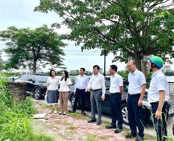 Phường Đông Hải tăng cường quản lý, chỉnh trang khu vực Hồ điều hòa Phương Lưu.