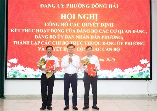 Đảng bộ phường Đông Hải triển khai nhiệm vụ 3 tháng cuối năm, thành lập 11 chi bộ trực thuộc