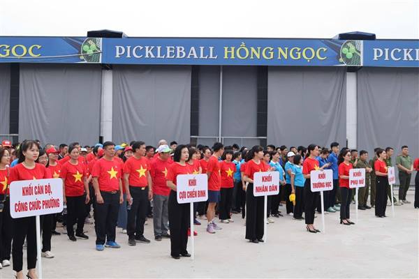 Phường Đông Hải tổ chức Ngày chạy Olympic vì sức khỏe toàn dân năm 2026, lan tỏa phong trào rèn luyện thể chất trong cộng đồng