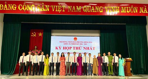 Phường Đông Hải tổ chức thành công Kỳ họp thứ nhất HĐND phường khóa II, nhiệm kỳ 2026-2031