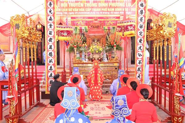 Lễ hội Đình Phương Lưu - phường Đông Hải, tri ân tiền nhân, gắn kết cộng đồng
