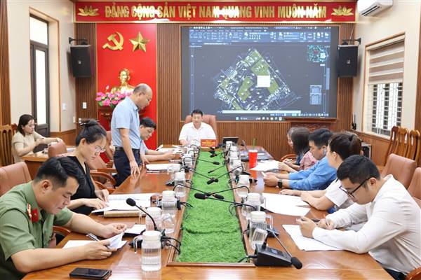 UBND phường Đông Hải tổ chức họp kiểm điểm, đánh giá tiến độ công tác giải phóng mặt bằng Dự án đầu tư xây dựng Trường Tiểu học - THCS Đông Hải 2 (giai đoạn 1 khối THCS)