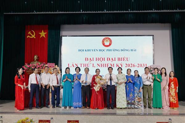 Đại hội Hội Khuyến học phường Đông Hải lần thứ I thành công tốt đẹp