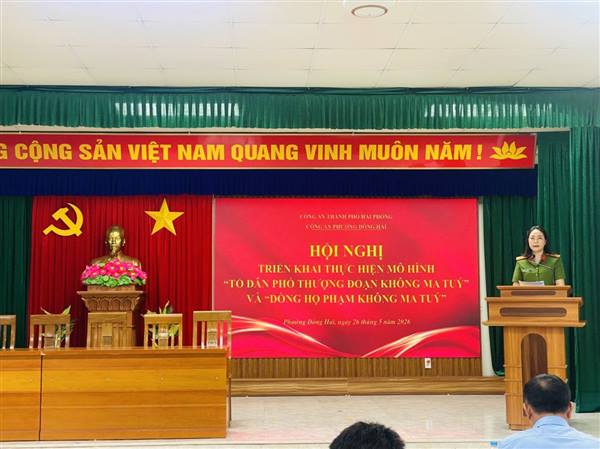 Phường Đông Hải ra mắt mô hình “Tổ dân phố không ma túy”, “Dòng họ không ma túy”
