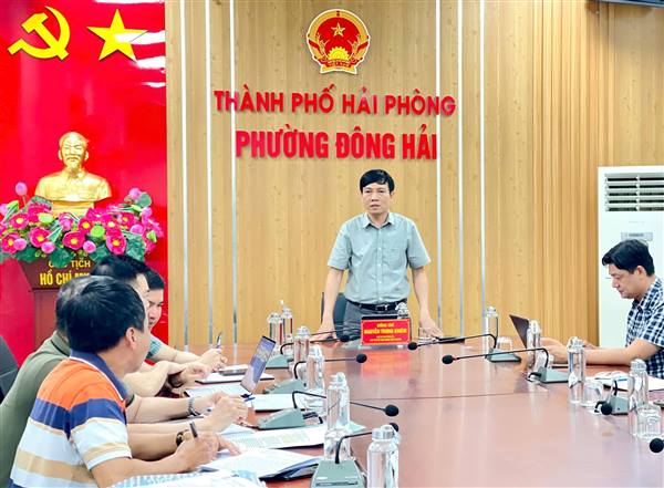 Phường Đông Hải tháo gỡ vướng mắc quyết toán gói thầu khu tái định cư Nam Hải
