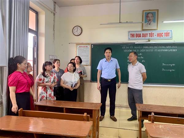Đông Hải kiểm tra công tác chuẩn bị cơ sở vật chất phục vụ kỳ thi tốt nghiệp THPT năm 2026