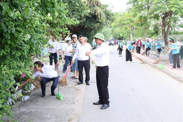 Phường Đông Hải đồng loạt ra quân vì môi trường sống xanh, sạch, đẹp