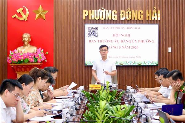 Phường Đông Hải tập trung đẩy mạnh thu ngân sách, giải phóng mặt bằng và sắp xếp tổ dân phố