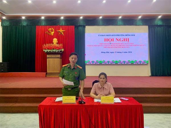 Phường Đông Hải triển khai kế hoạch tổ chức Ngày chạy hưởng ứng Tháng hành động phòng, chống ma túy năm 2026