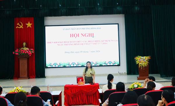 Phường Đông Hải triển khai các hoạt động kỷ niệm 79 năm Ngày Thương binh - Liệt sĩ