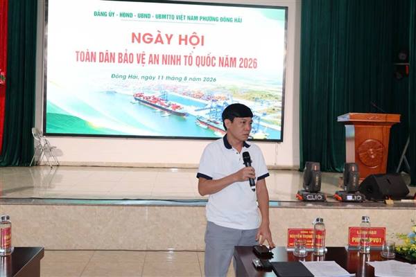 Phường Đông Hải: Chuẩn bị chu đáo, sẵn sàng cho “Ngày hội toàn dân bảo vệ an ninh Tổ quốc” năm 2026