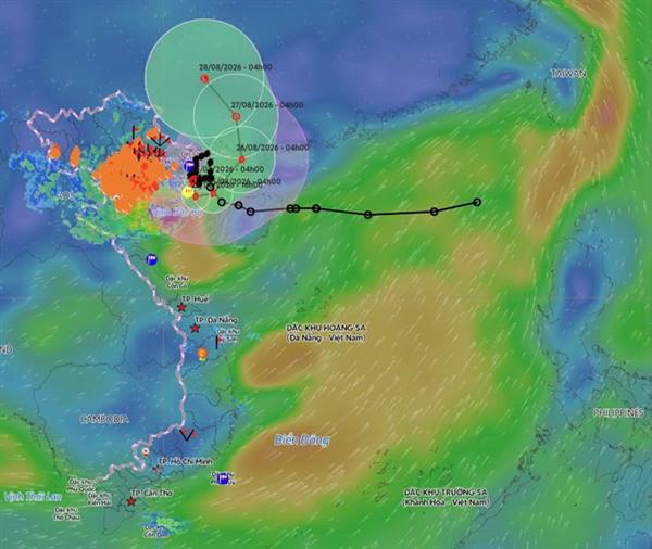 Tin bão mới nhất: Bão số 4 NARRA gần như đứng nguyên, cách Quảng Ninh, Hải Phòng 140km, gây mưa to cho miền Bắc
