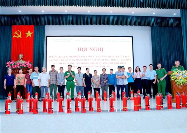 ĐÔNG HẢI: TRANG BỊ KỸ NĂNG – CHỦ ĐỘNG PHÒNG CHÁY, BẢO VỆ NHÂN DÂN