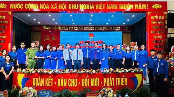 Đại hội Đại biểu Đoàn TNCS Hồ Chí Minh phường Dương Kinh lần thứ nhất, nhiệm kỳ 2025 - 2030 